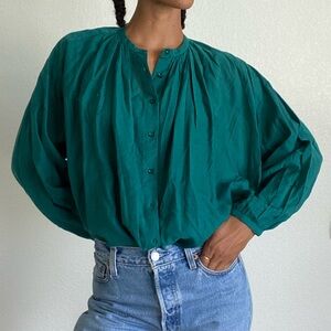 Doen Emerald blouse -size Small